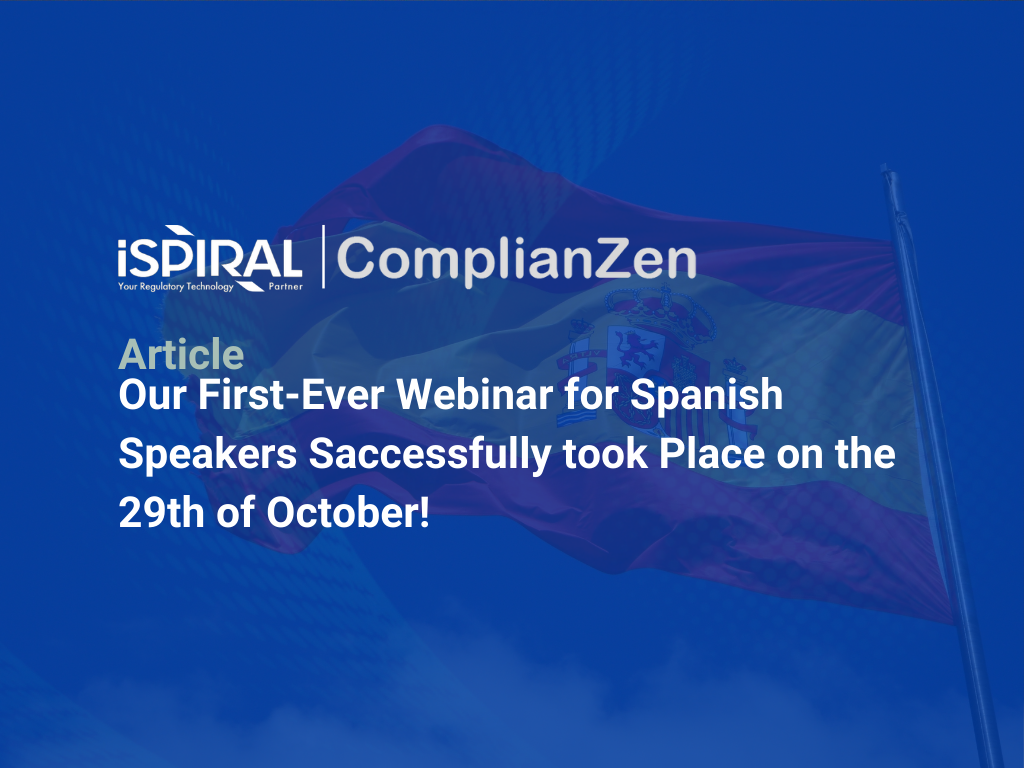Our first-ever Spanish Speaking Webinar!